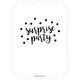 Surprise Party Confetti Dot Invitations Image 2 of 6